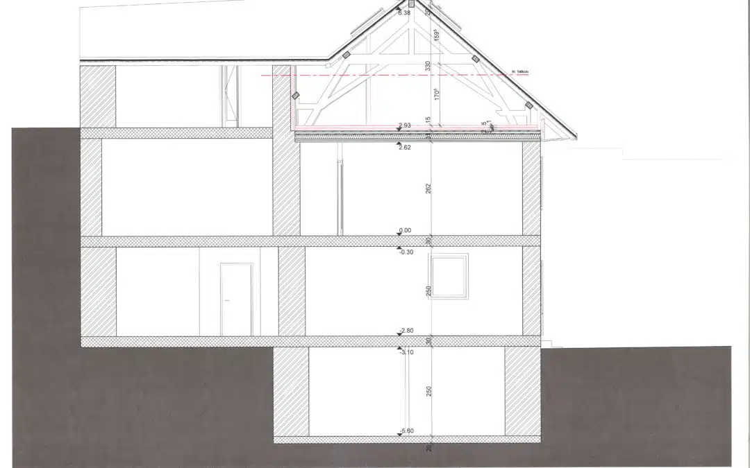 Transformation d’un attique à Moudon : Renforcement d’un plancher en bois
