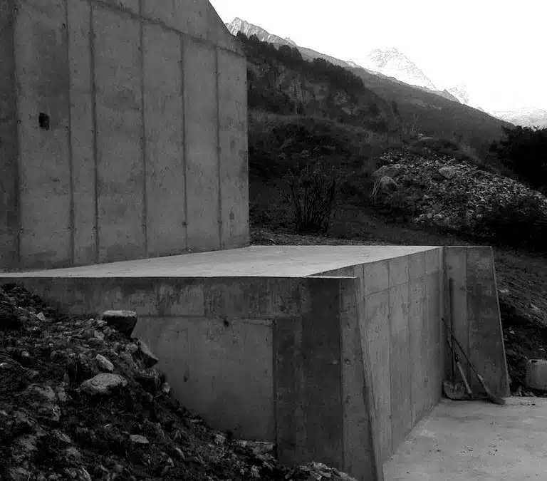 Protection anti-avalanches pour un garage à Evolène