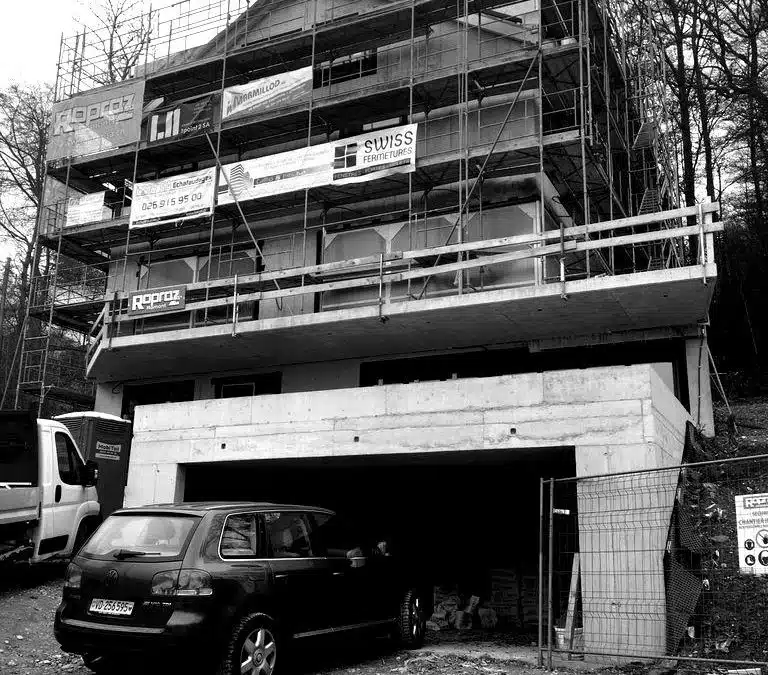 Construction d’une villa de standing à Epalinges