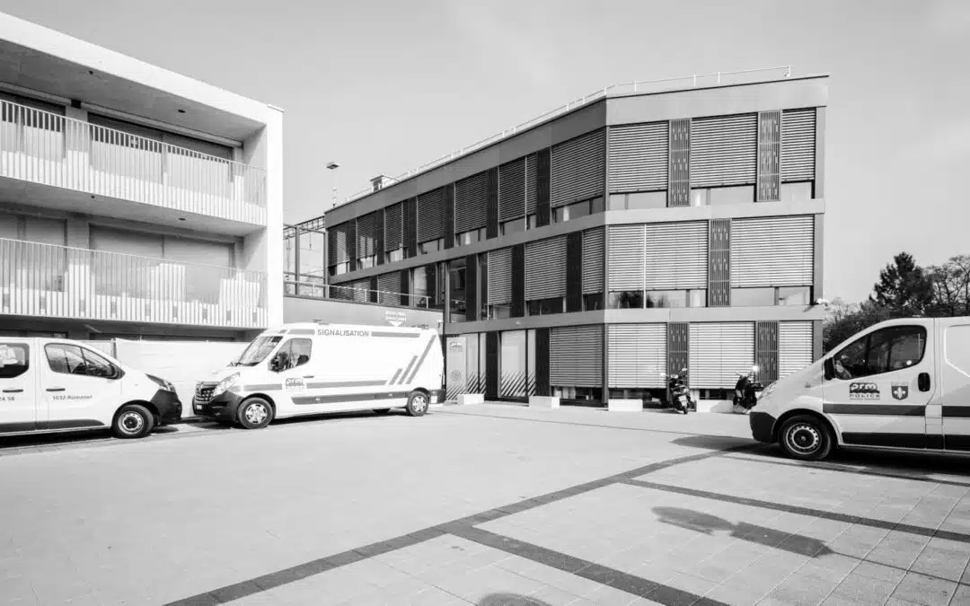 Immeuble de logements et poste de police à Morges